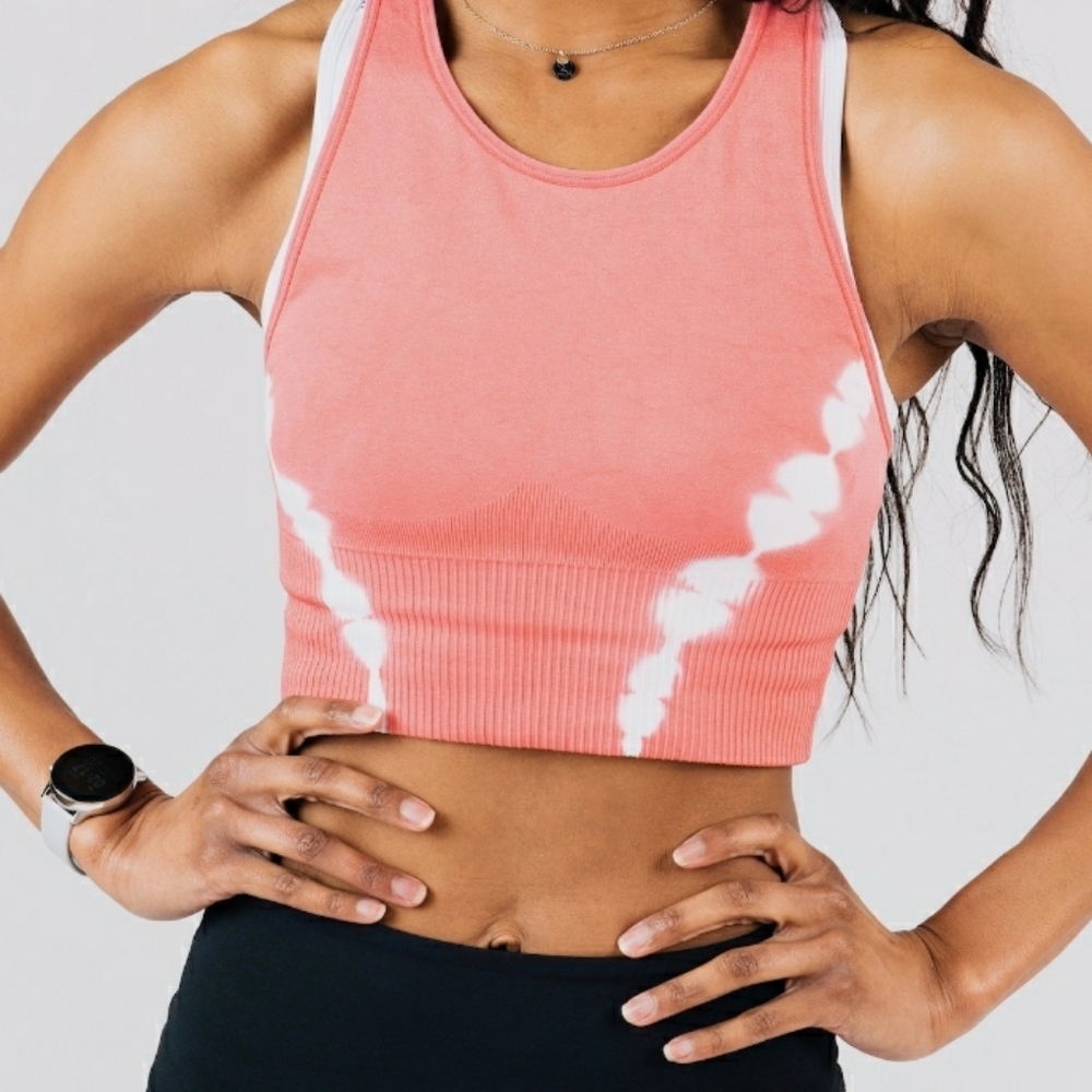 Zyia 904 pink Hendrix halter top - Picture 3 of 5